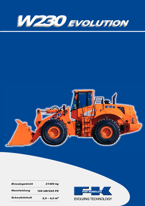 Radlader Fiat Kobelco W 230 Evolution