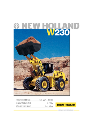 Radlader New Holland W 230
