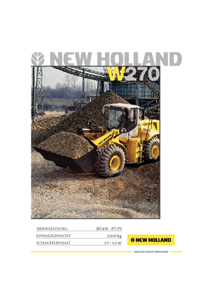Radlader New Holland W 270 e