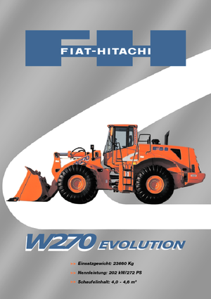 Radlader Fiat-Hitachi W 270