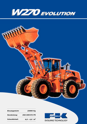 Radlader Fiat Kobelco W 270 Evolution