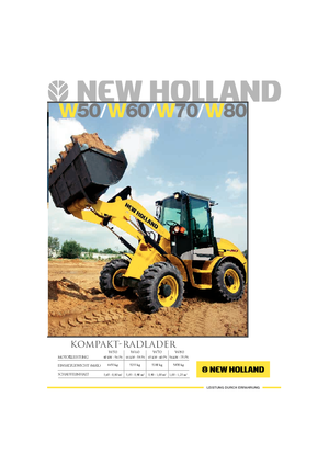 Radlader New Holland W 70