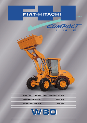 Radlader Fiat-Hitachi W 60