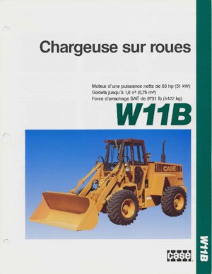 Radlader Case W11B