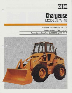 Radlader Case W14B