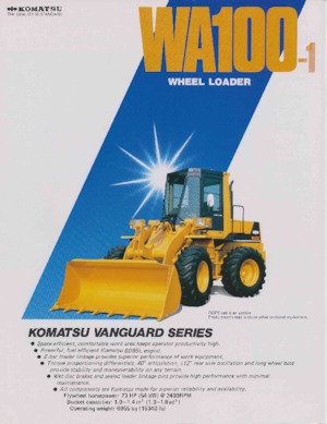 Radlader Komatsu WA 100-1
