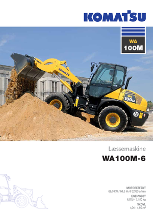 Radlader Komatsu WA100M-6