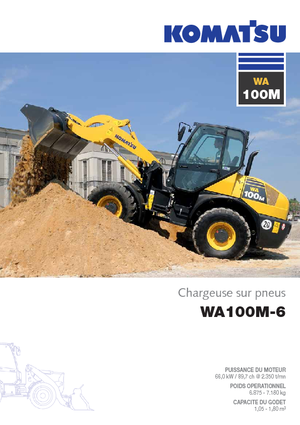 Radlader Komatsu WA100M-6