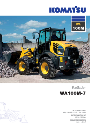 Radlader Komatsu WA100M-7
