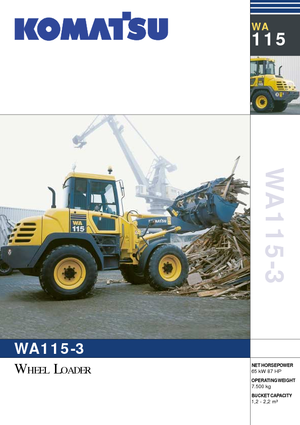 Radlader Komatsu WA115PT-3