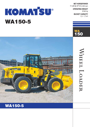 Radlader Komatsu WA150-5