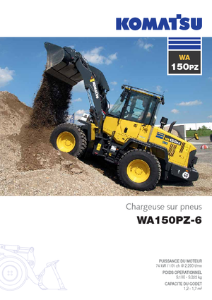 Radlader Komatsu WA150PZ-6