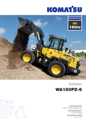 Radlader Komatsu WA150PZ-6