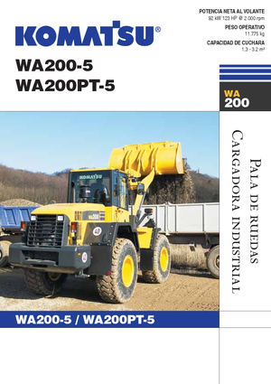 Radlader Komatsu WA200PT-5