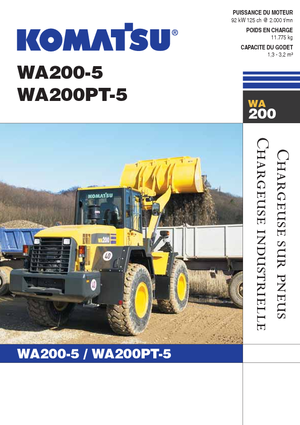 Radlader Komatsu WA200PT-5