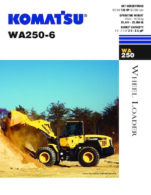 Radlader Komatsu WA 250-6