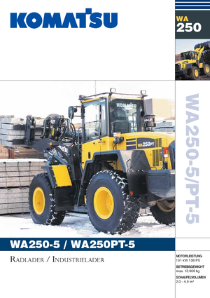 Radlader Komatsu WA250PT-5