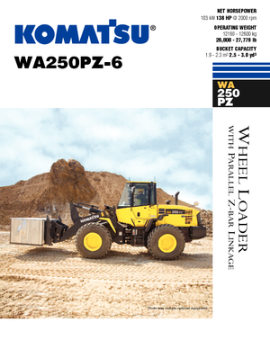 Radlader Komatsu WA250PZ-6