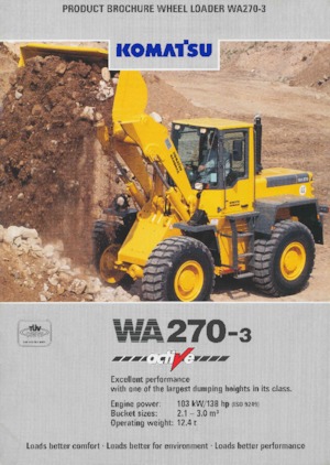 Radlader Komatsu WA 270-3