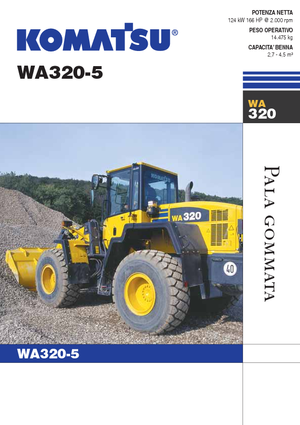 Radlader Komatsu WA320-5