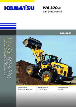 Radlader Komatsu WA320-8E0