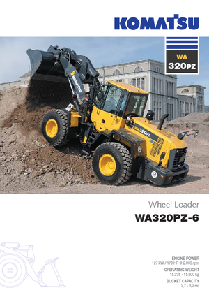 Radlader Komatsu WA320PZ-6