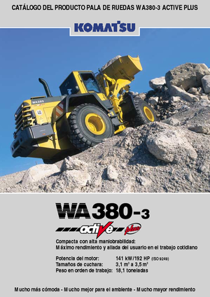 Radlader Komatsu WA380-3 active Plus