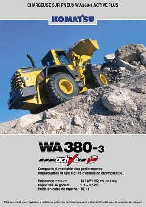 Radlader Komatsu WA380-3 active Plus