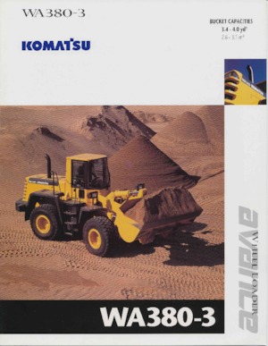 Radlader Komatsu WA 380-3