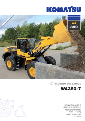 Radlader Komatsu WA380-7