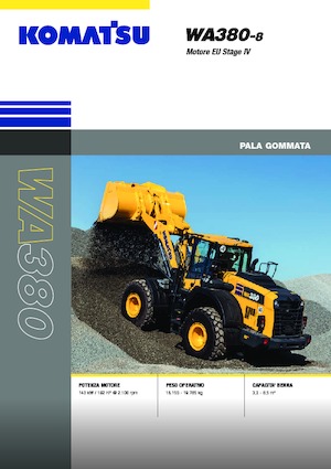 Radlader Komatsu WA380-8E0