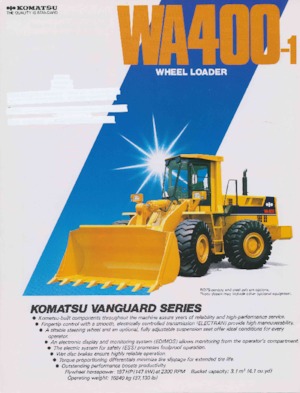 Radlader Komatsu WA 400-1