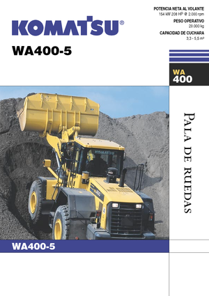 Radlader Komatsu WA400-5