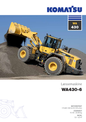 Radlader Komatsu WA430-6E0