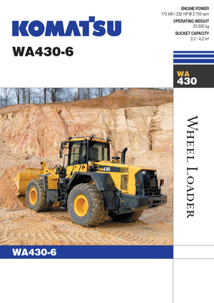 Radlader Komatsu WA430-6E0