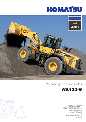 Radlader Komatsu WA430-6E0