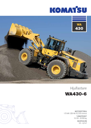 Radlader Komatsu WA430-6E0