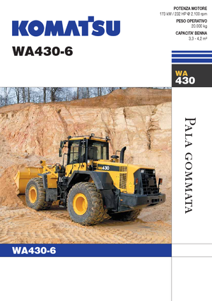 Radlader Komatsu WA430-6E0