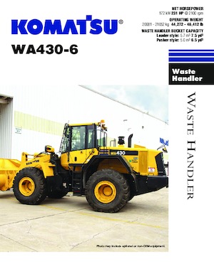 Radlader Komatsu WA 430-6
