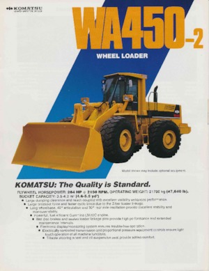 Radlader Komatsu WA 450-2