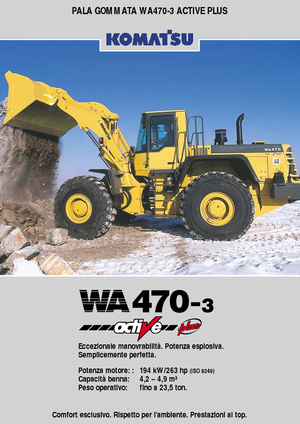 Radlader Komatsu WA470-3 active Plus
