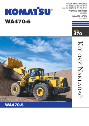 Radlader Komatsu WA470-5