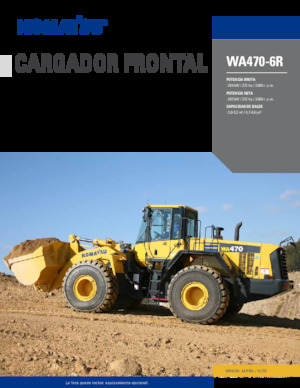 Radlader Komatsu WA 470-6R