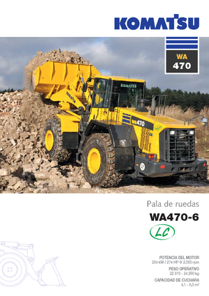 Radlader Komatsu WA470-6