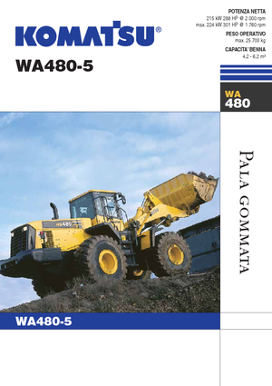Radlader Komatsu WA480-5