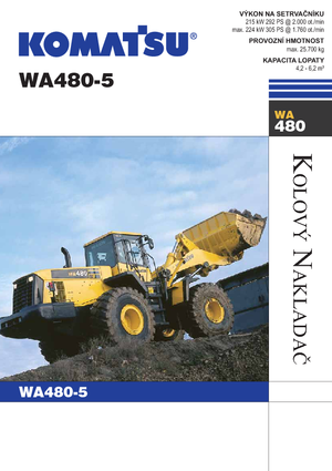 Radlader Komatsu WA480-5