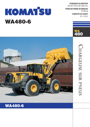 Radlader Komatsu WA480-6