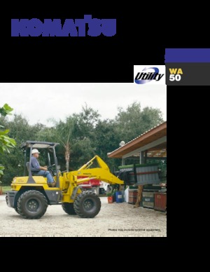 Radlader Komatsu WA 50-3