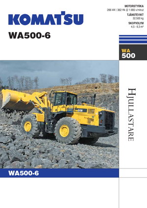 Radlader Komatsu WA500-6