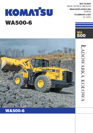 Radlader Komatsu WA500-6